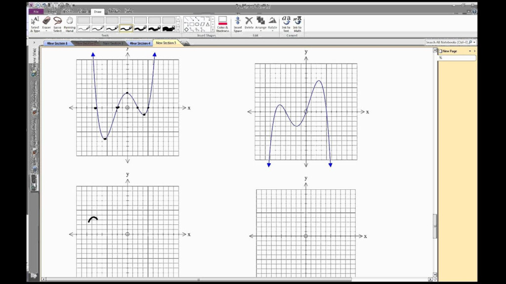 Graphing Functions From Gradients Worksheet Answers Harder YouTube