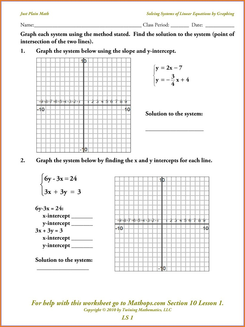 Graphing Linear Equations Word Problems Worksheet Answers Pdf Graphing Linear Equations Word Problems Worksheet Answers Pdf