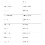 Inequalities Practice Worksheet Db excel