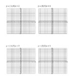 The Graph A Linear Equation In Slope Intercept Form A Math Worksheet