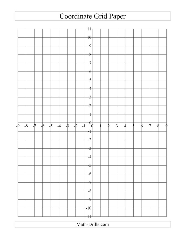 Free Printable Coordinate Grid Worksheets Free Printable