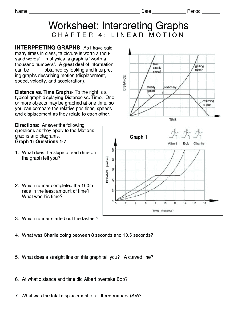 Interpreting Graphs Answer Key Form Fill Out And Sign Printable PDF Interpreting Graphs Answer Key Form Fill Out And Sign Printable PDF