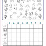 Spring Count Graph Worksheet For Kindergarten Preschoolplanet
