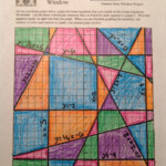 Stained Glass Math Activity Linear Equations Project